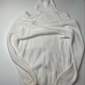 White turtleneck